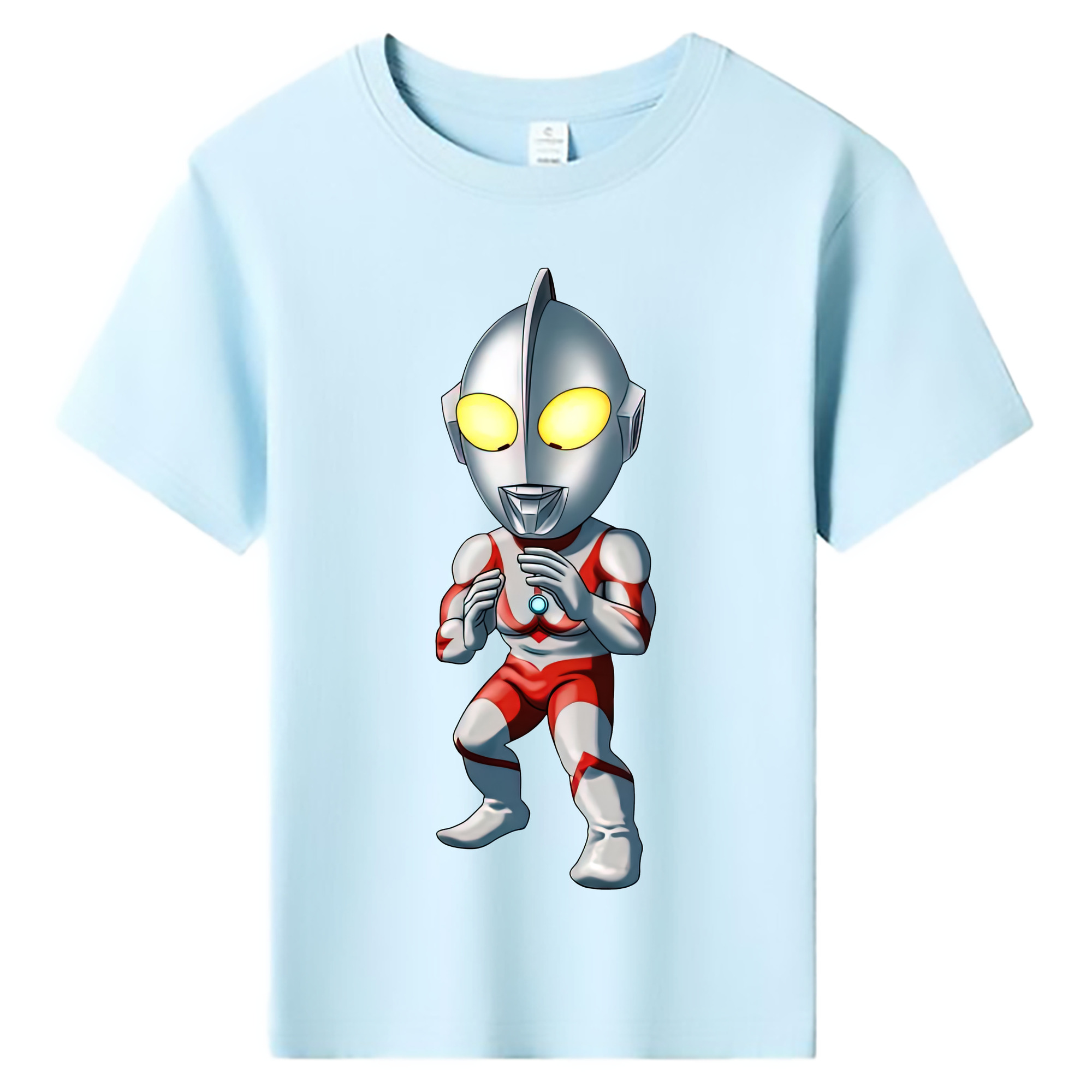 （画像用） ウルトラマン Ultraman 綿100％キッズTシャツ（フロントプリント）
